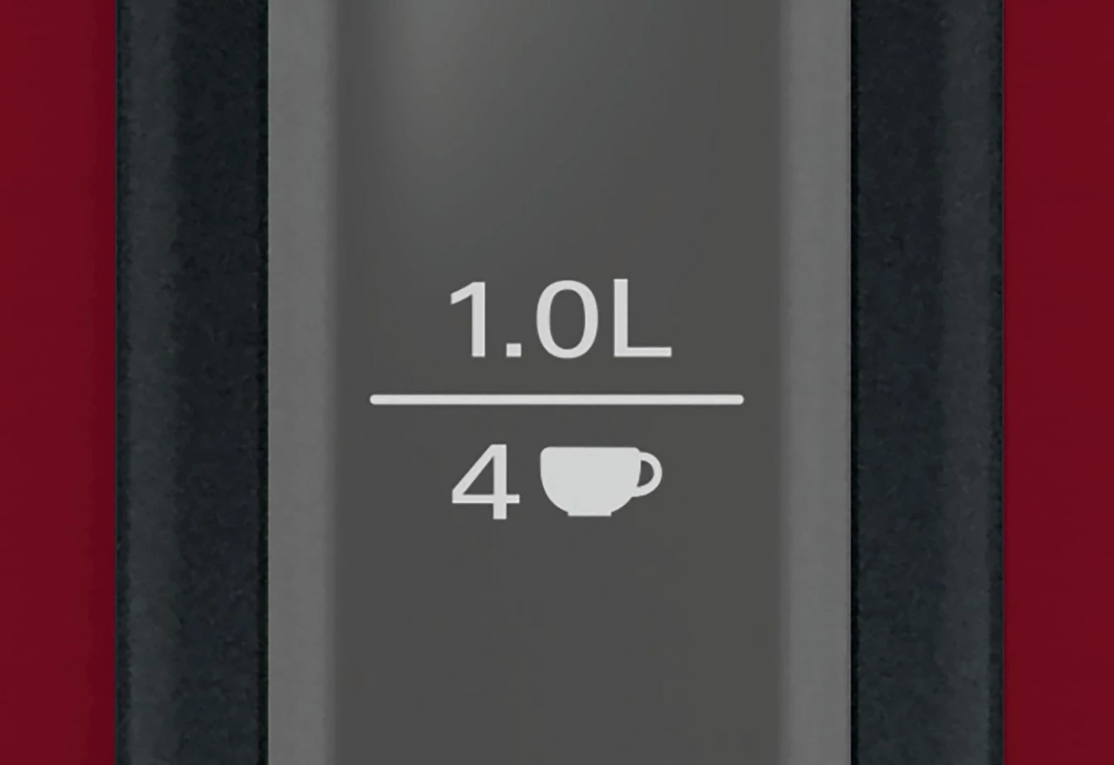 Çajnik elektrik Bosch TWK3P424, 1.7 L, 2400 W, Gri, Kuq