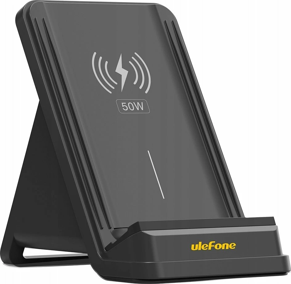 Karikues pa tela Ulefone WCS01 Qi 50W USB-C, zi