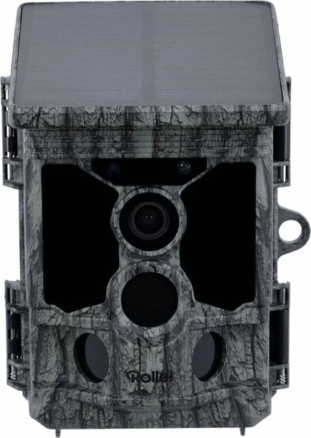 Kamerë survejimi Rollei 40536 4K/48MP, night vision, Wi‑Fi, IP66, me panel solar, kamuflazh