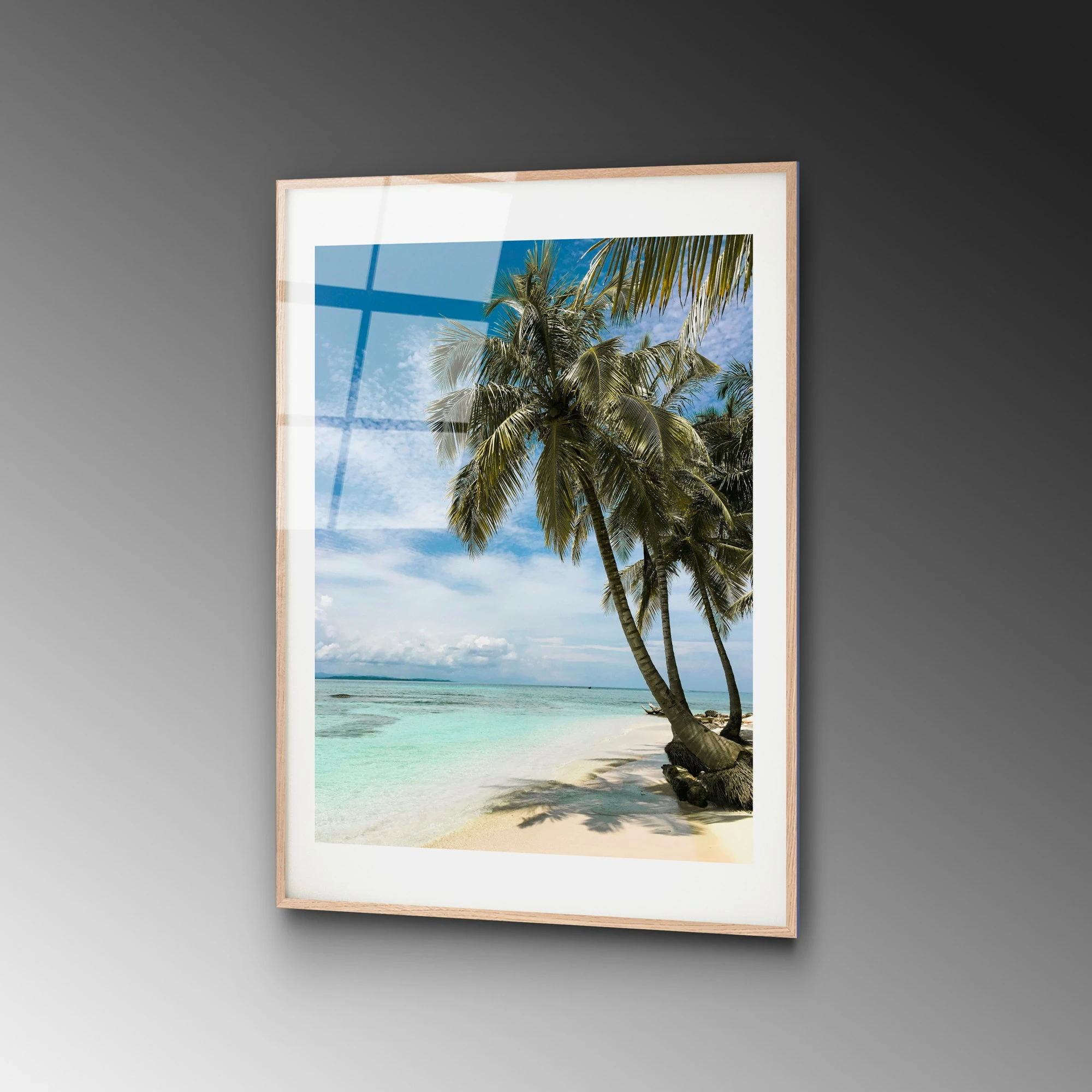 Pikturë dekorative prej xhami të temperuar, Wallity UV-1060, 30x45cm
