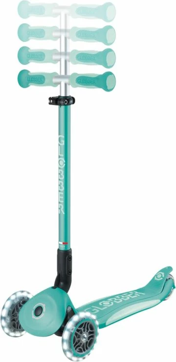 Trotinetë me ulëse Globber GO•UP DELUXE LIGHTS 3-në-1 për fëmijë
