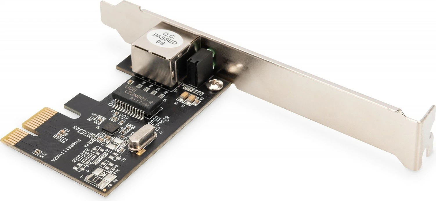 Kartelë rrjeti Digitus DN-10130-1, PCI Express, 1x RJ45 LAN, Gigabit, Low Profile