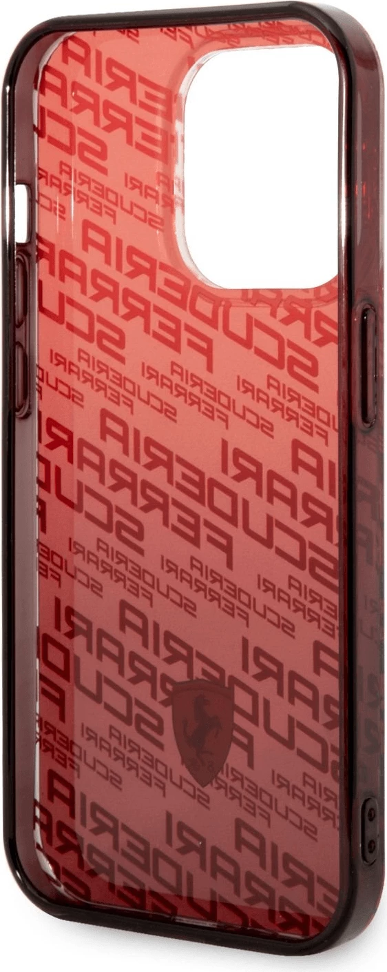 Mbështjellës silikoni Ferrari Scuderia Ferrari FEHCP14LEAOR për iPhone 14 Pro, e kuqe