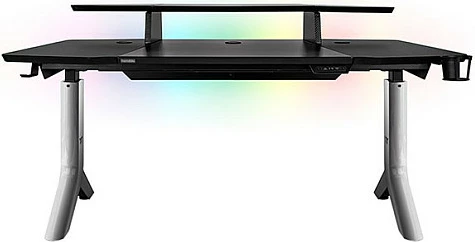 Tavolinë gaming Thermaltake ARGENT P900, smart, rregullim elektrik, LED, e zezë