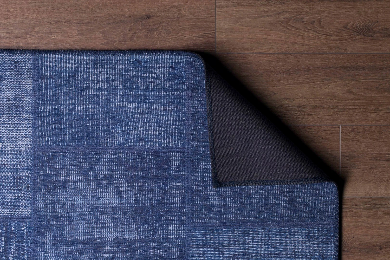 Qilim Conceptum Hypnose Jazz Chenille, 210x310cm, ngjyrë kaltër e errët