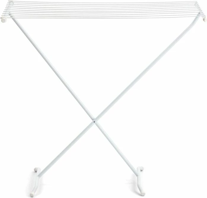 Tharëse rrobash Rayen 0033.11, çelik, 90 x 53.5 x 82 cm, e bardhë matte