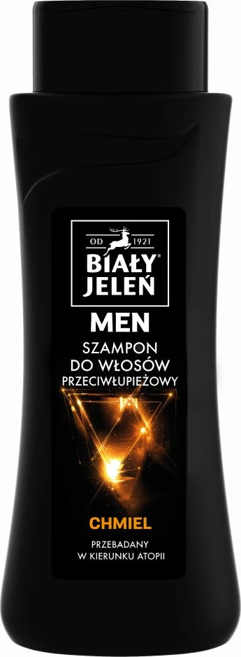 Shampon për meshkuj Biały Jeleń anti-djersë, hypoallergjik me ekstrakt hithre, 300ml