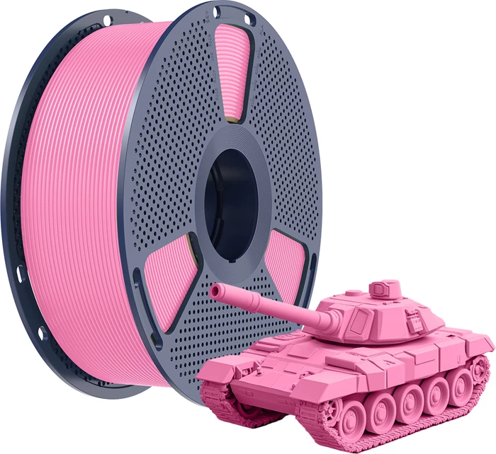Filament për printim 3D Sunlu PLA+ High-Speed PLA+ H-S P 1.75mm ±0.02mm, rozë