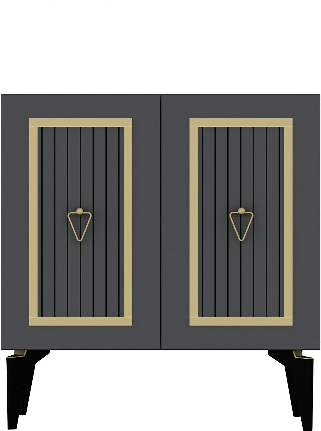 Konsol Hanah Home, Capri, anthracite, ari