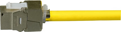 Modul RJ45 Keystone EFB Elektronik E-20092, Cat8, 2000 MHz, i sheshtë, argjend