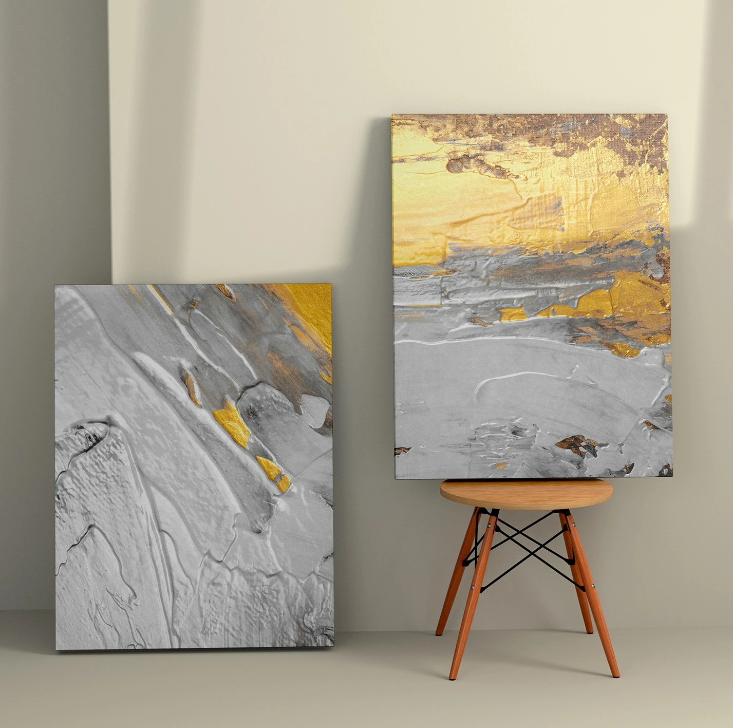Pikturë dekorative në kanavacë (2 copë), Wallity, 2KNV4368, 50x70cm