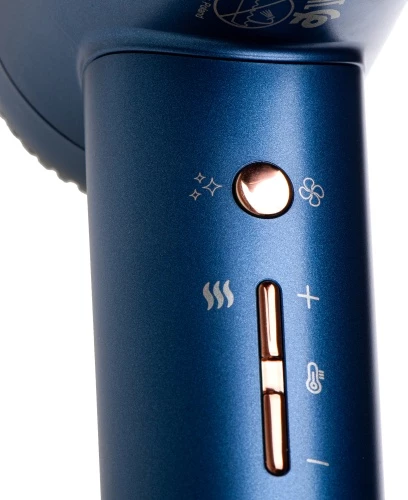 Tharëse flokësh, Adler, AD 2271 Superspeed, motor brushless 110,000 RPM, 1500W, 3 shpejtësi ajri, 6 temperatura, jonizim, ekran LED, me koncentrator magnetik, difuzor magnetik dhe çantë udhëtimi, blu