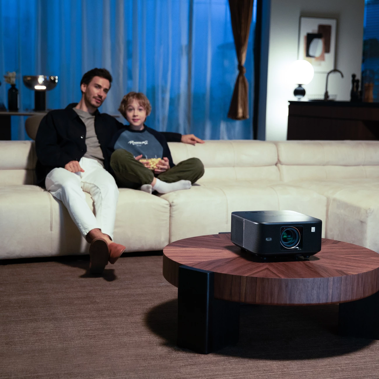 Projektor multimedial Yaber K3, FullHD 1080p, JBL 15W, Google TV, i zi