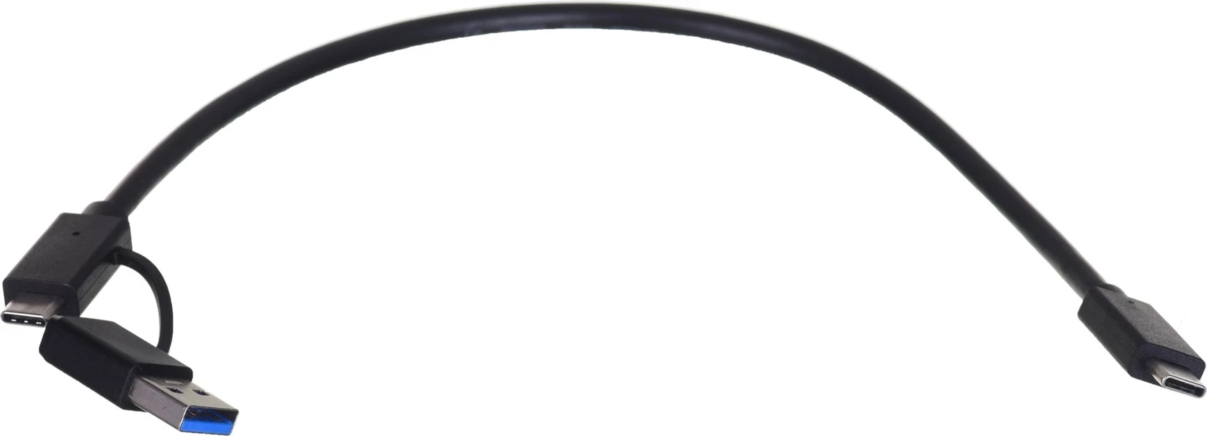 Kabëll UNITEK S1222A, USB 3.2 SATA 2,5/3,5' & M.2 PCIE/NVME, E zezë