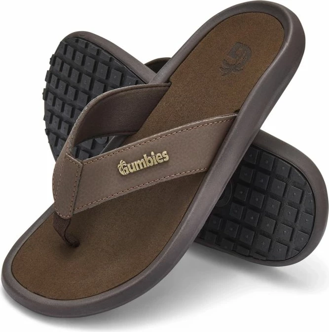 Papuqe për meshkuj Gumbies, kafe