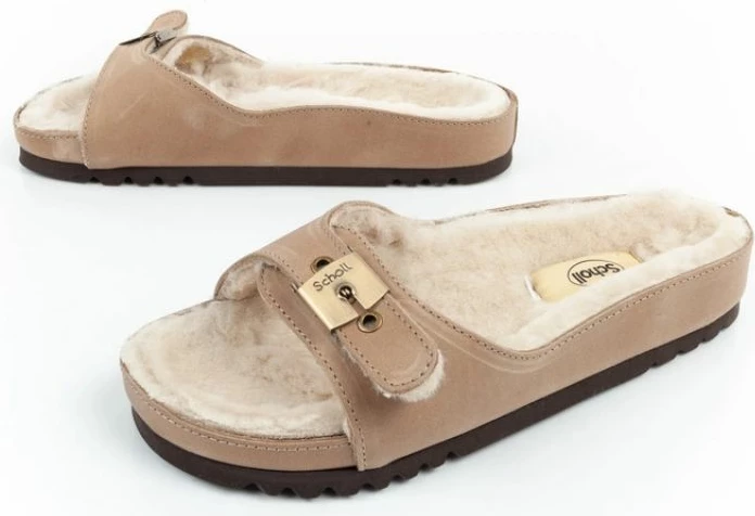 Flip-flop femra Scholl, bezhë [Madhësia: 37]