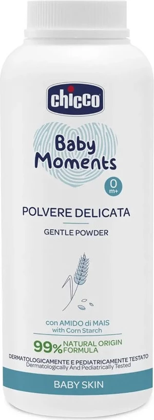 Pluhur për trup për fëmijë Chicco Baby Moments gentle powder 130g
