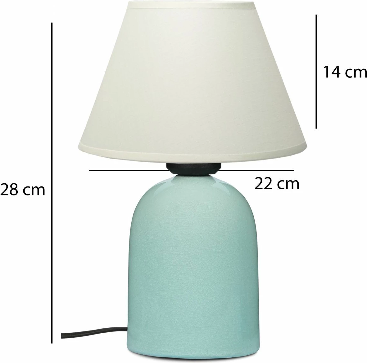 Llambë tavoline Opviq, krem, 241931