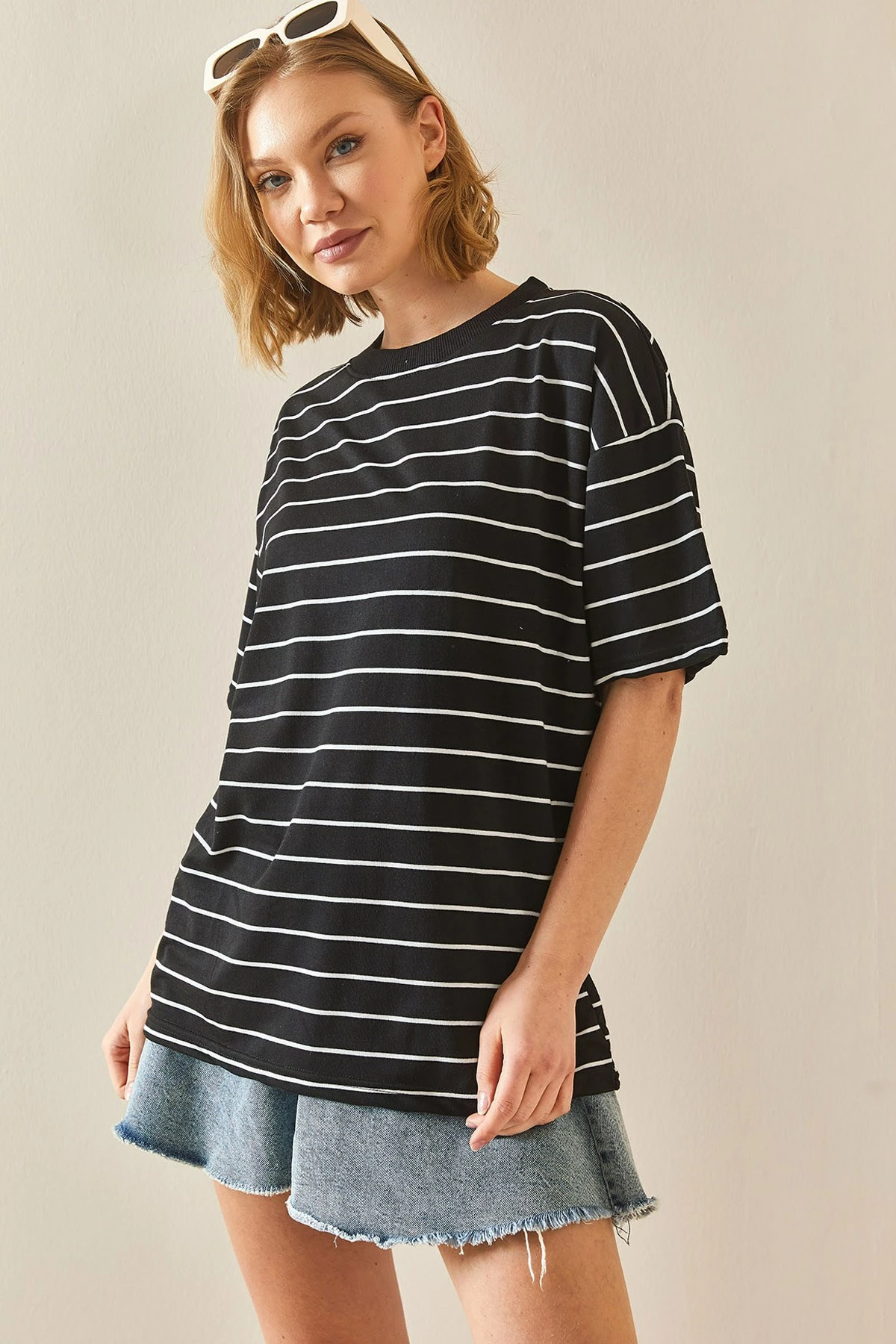 Bluzë e zezë për femra, Jumeon, 3YXK1-47088