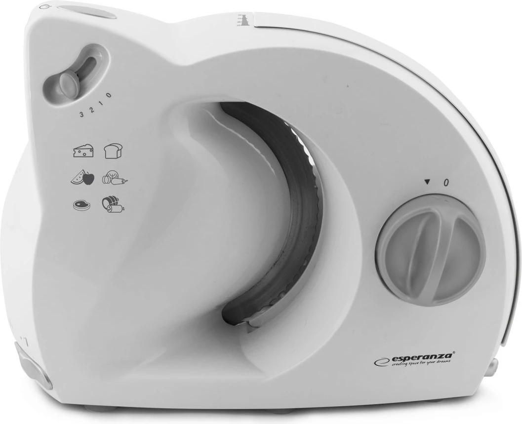 Prerëse elektrike ushqimi Esperanza EKM017W 150W trashësi 0–15 mm e bardhë