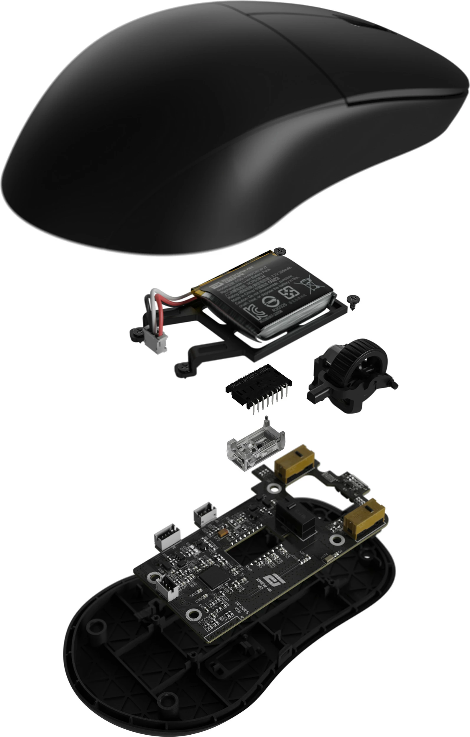 Maus gaming Endgame Gear XM2w 4k v2, 4000Hz, zi