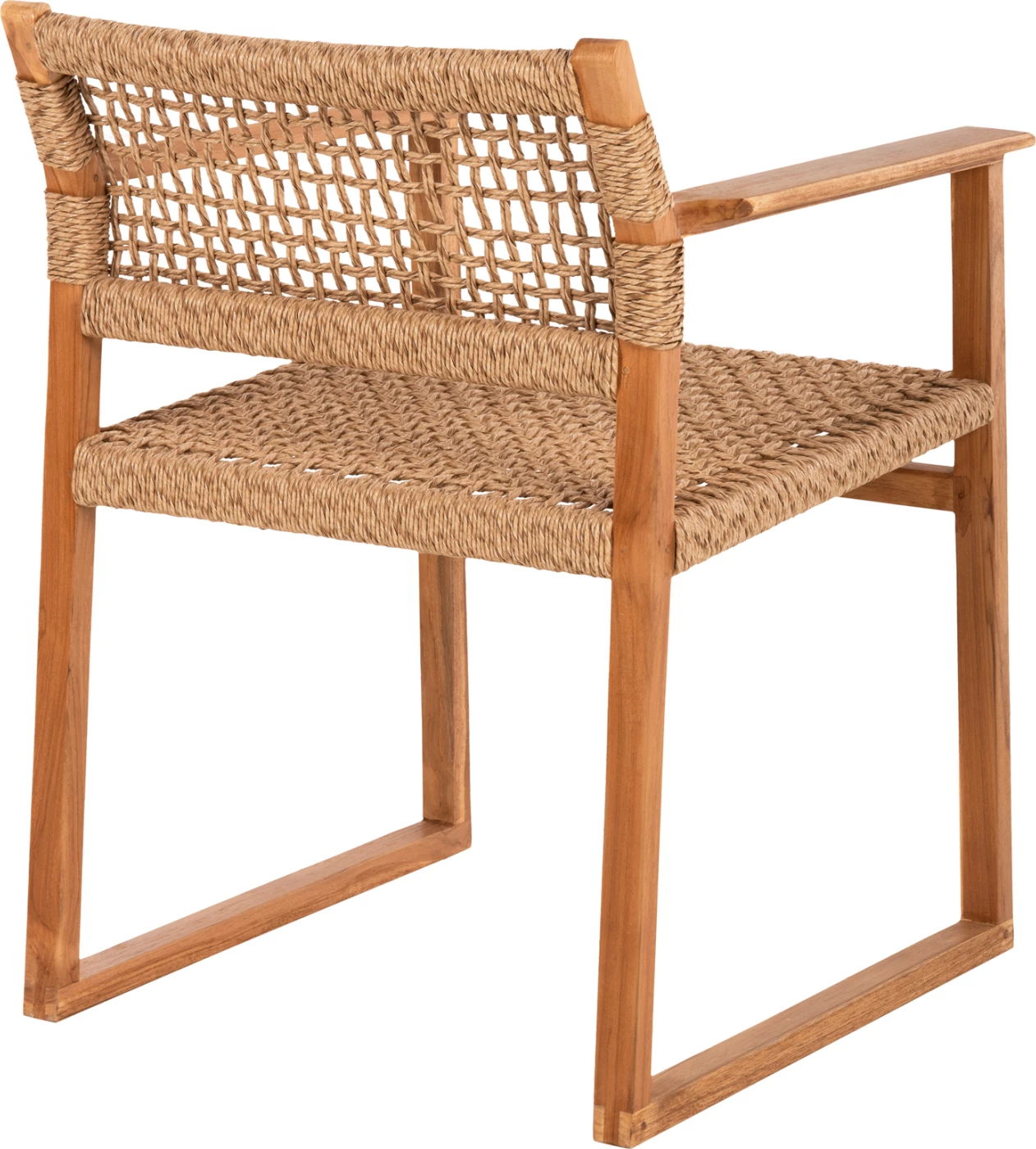 Karrige NARLEY FH9824 dru tik - litar sintetik, ngjyrë natyrale, 61x53x76H cm