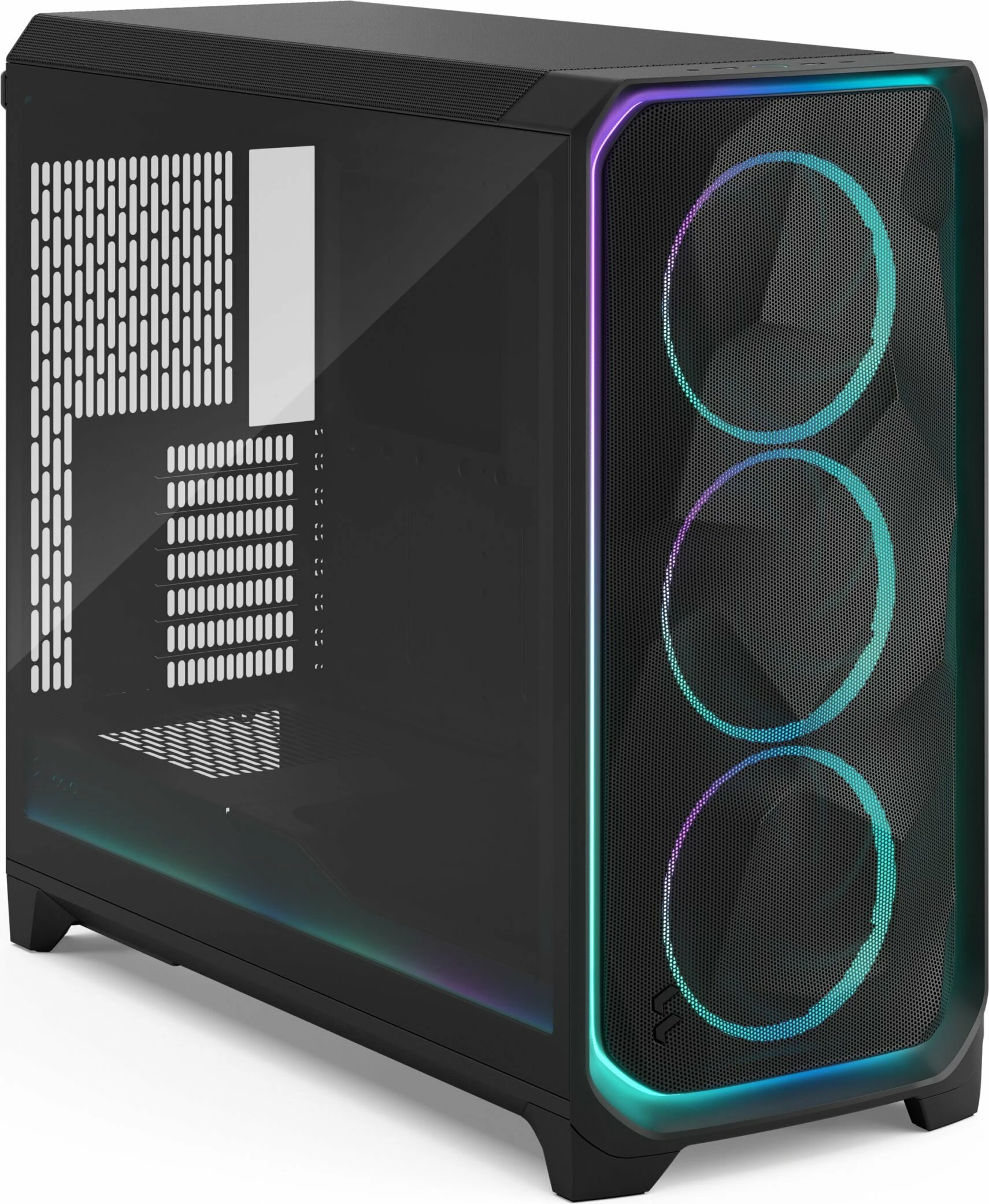 Kasë Fractal Design Meshify 3 XL Ambience Pro ARGB, Midi Tower, E-ATX/ATX, USB-C, pa furnizim rryme, e zezë