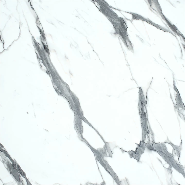 Sipërfaqe tavoline Melody HPL mermer i bardhë 70x70cm trashësi 12mm