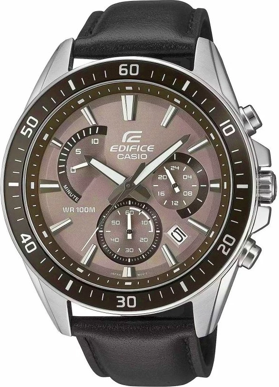 Orë dore për meshkuj Casio, e zezë