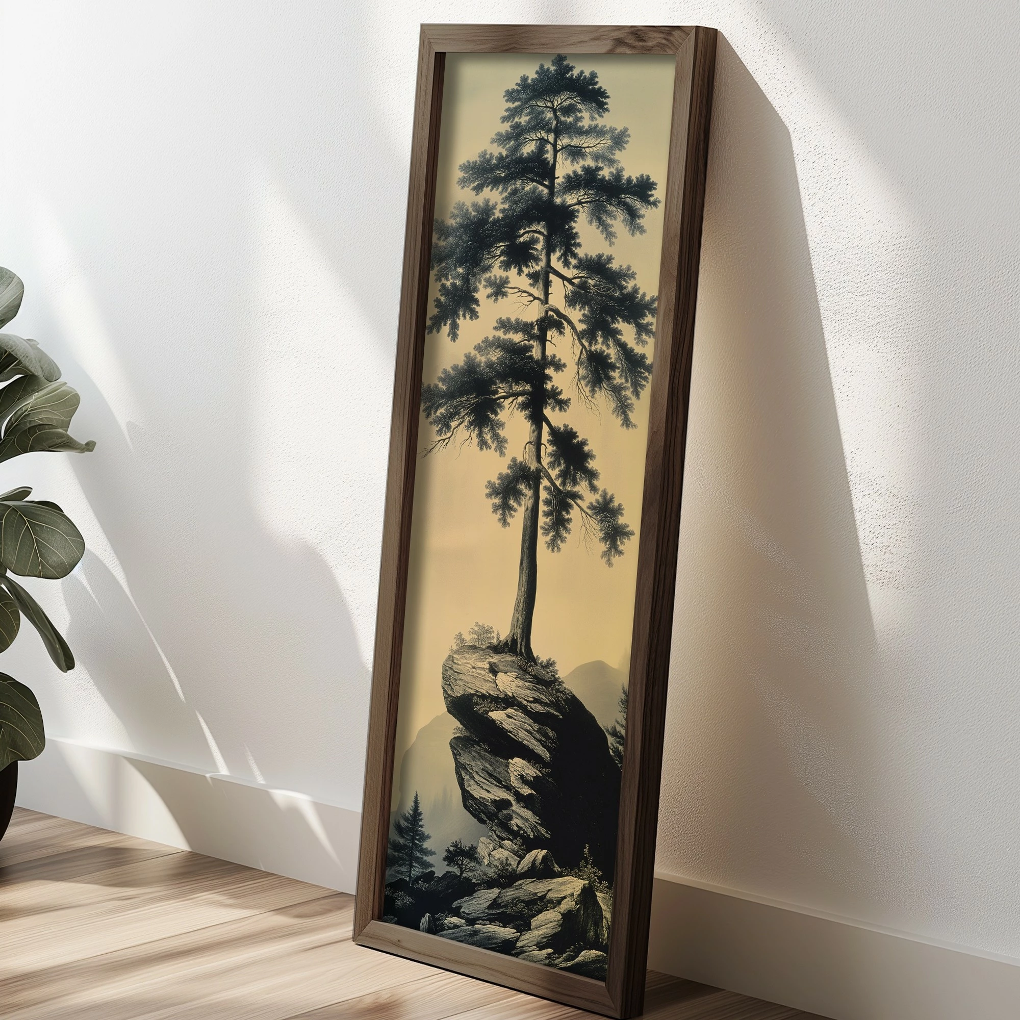 Pikturë dekorative me kornizë MDF, Wallity, EMR079, shumëngjyrëshe, 40x120x3.5cm