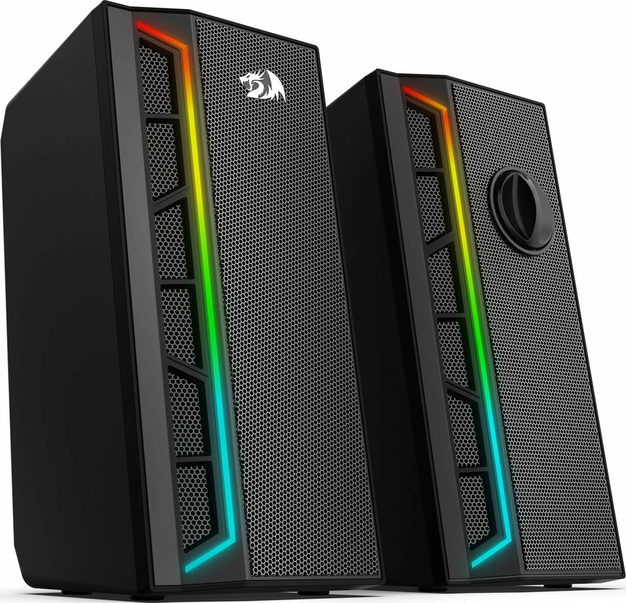 Altoparlantë për kompjuter Redragon GS580 Calliope 2.0 RGB, të zeza (2 copë)