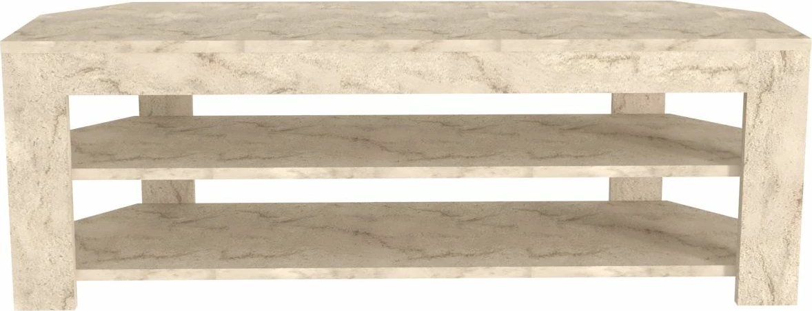 Komodë TV Skye Decor, ngjyrë travertin, Rita