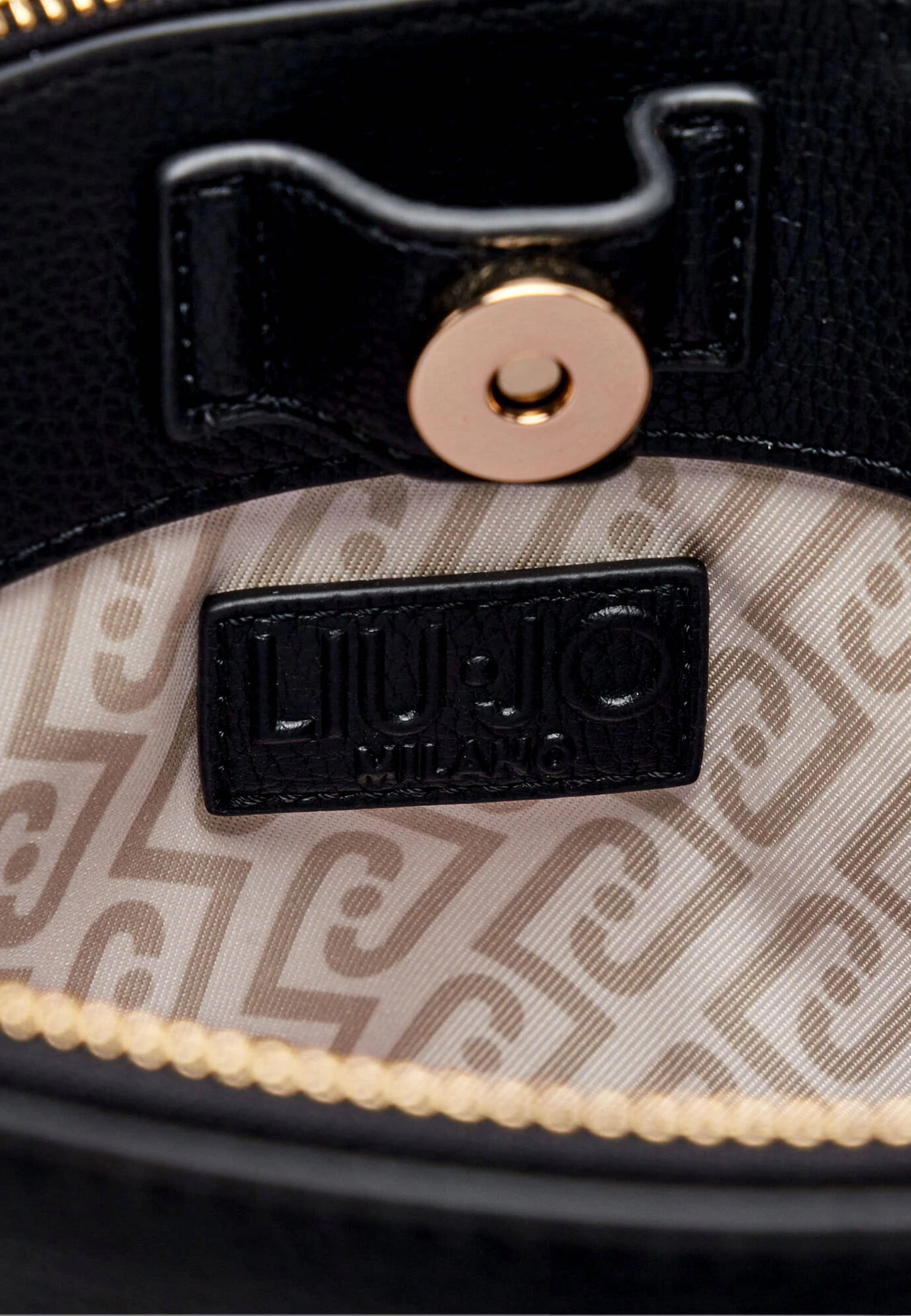 Çantë dore Liu Jo Boston Bag AF6069 E1019 për femra, e zezë