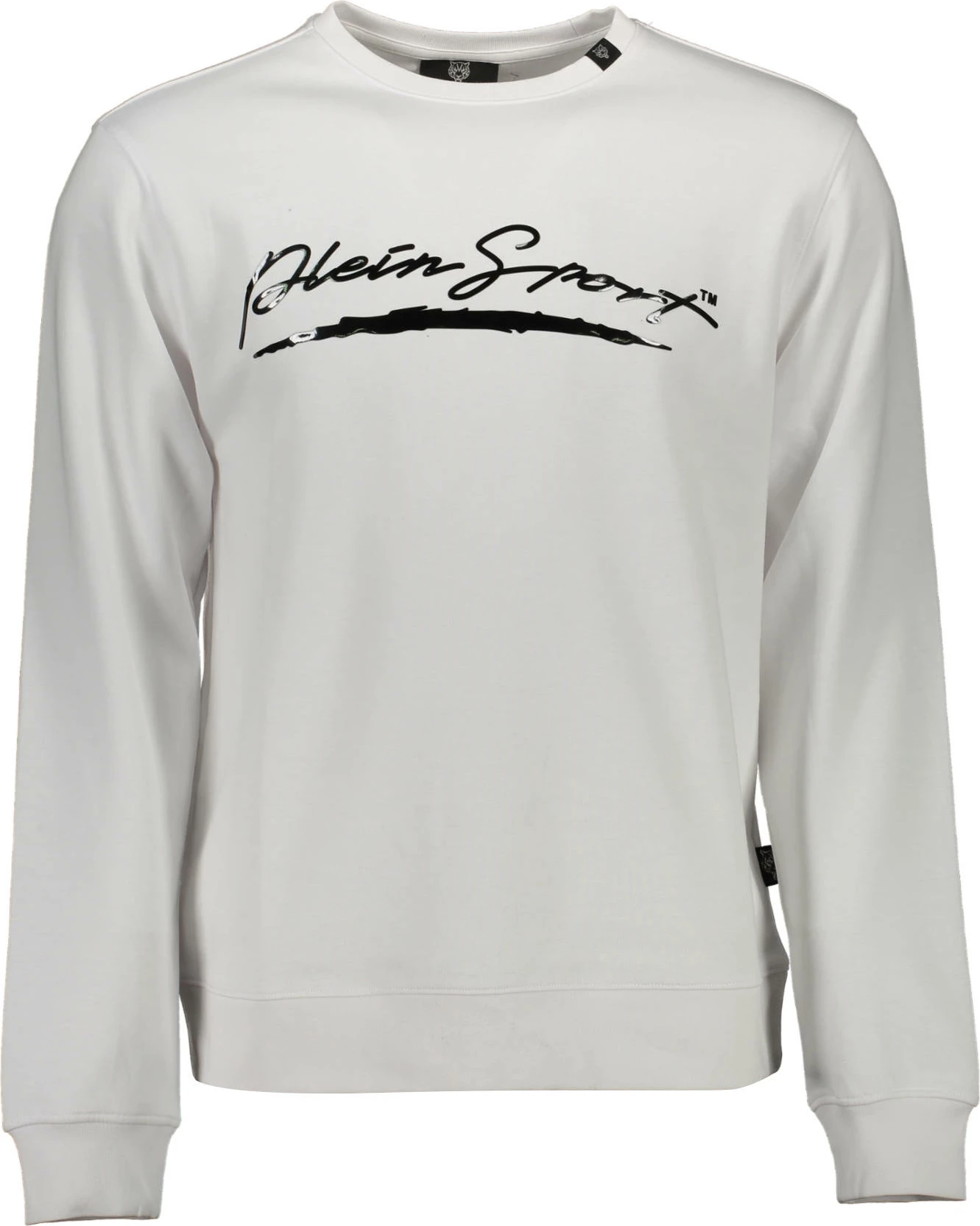 Duks për meshkuj PLEIN SPORT zip-up, i bardhë