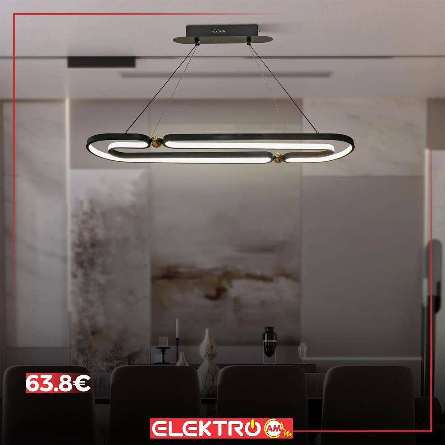 Abazhur i varur trapezarie 88078-1 BK