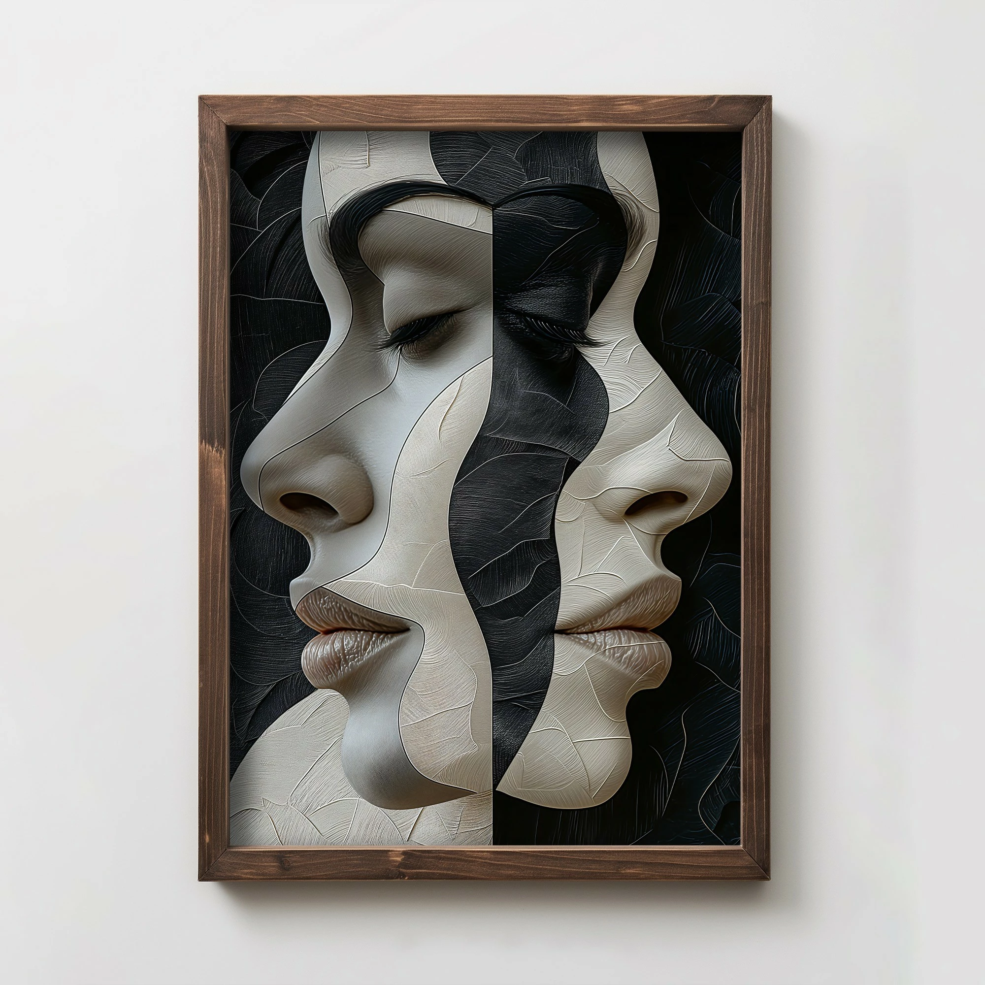 Pikturë dekorative me kornizë MDF, Wallity, TUN078-XL, shumëngjyrëshe, 50x70x3.5cm