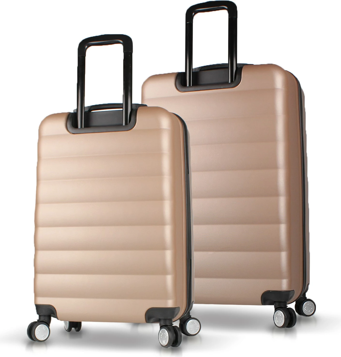 Set valixhesh (2 copë), Zoozie Bags, 6629, ngjyrë ari