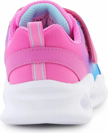 Atlete për fëmijë Skechers, rozë-kaltër