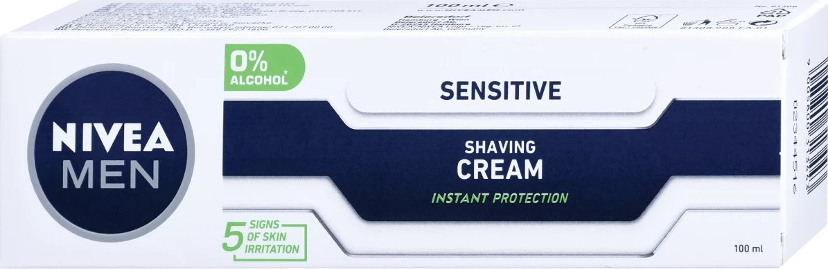 Krem rroje Shaving Cream Nivea Sensitive ,100 ml