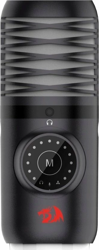 Mikrofon kondensator Redragon GM306 Stellaris, 4 mode (stereo/omni/kardioid/bidirectional), 192 kHz 16/24-bit, 3.5 mm, RGB, i zi