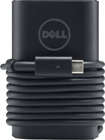 Adapter rryme për laptop Dell 450-AGOQ 90W USB-C 19.5V, me kabllo 1 m, e zezë