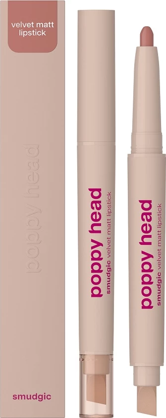 Laps për buzë për femra Poppy Head Smudgic Matte Lip Pencil 05 Soft Enchant, 0.85g