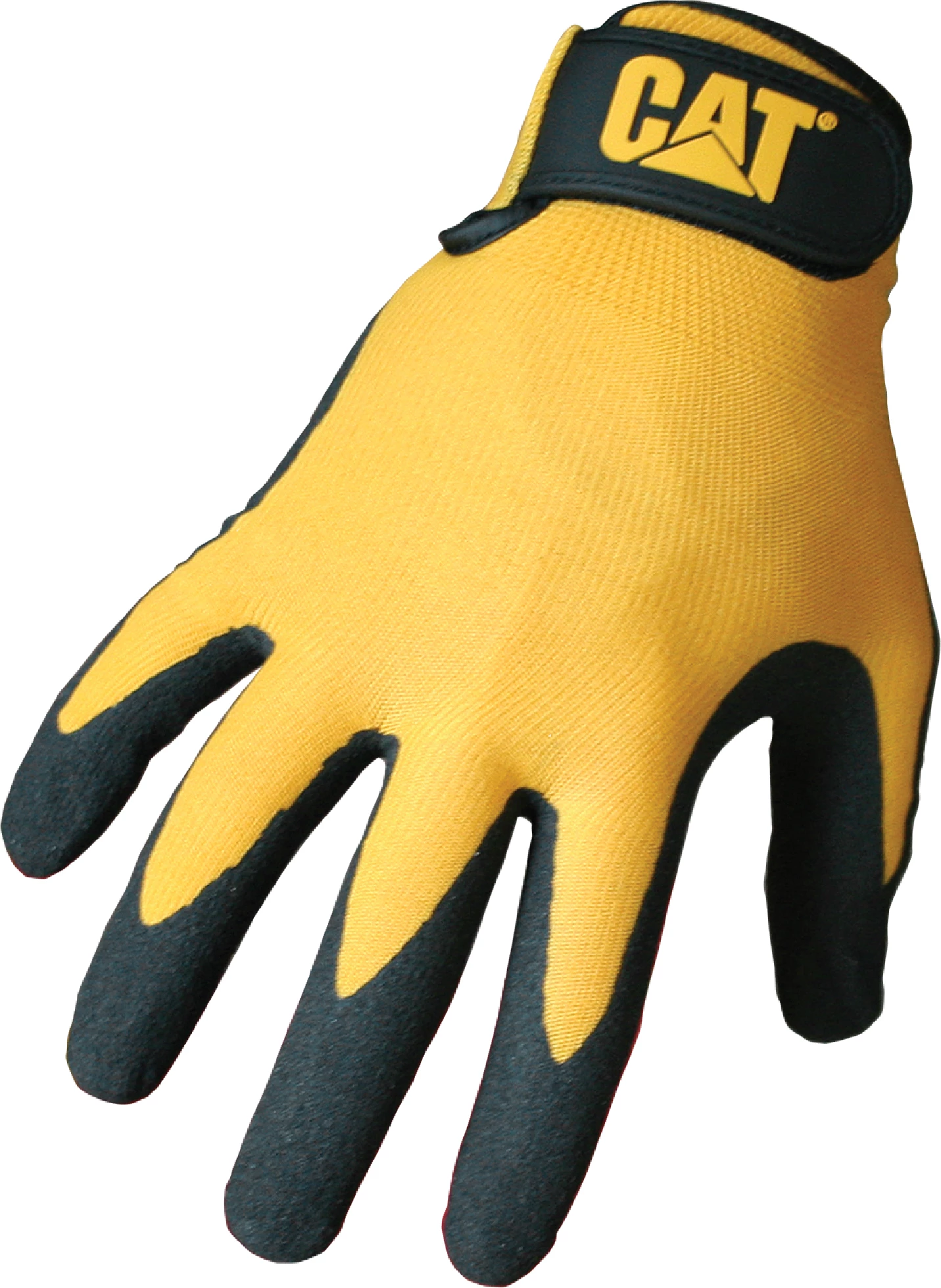 Doreza mbrojtëse CAT Nylon/Nitrile L CAT 017416, e zezë/portokalli