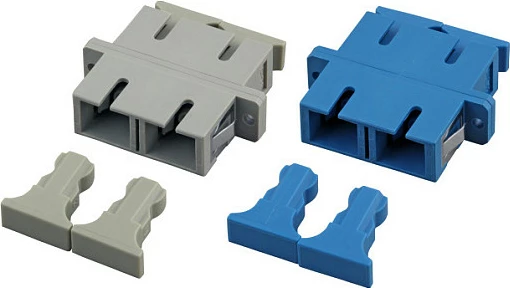 Kuplung fibër optike EFB Elektronik SC Duplex OM1/OM2, bezhë