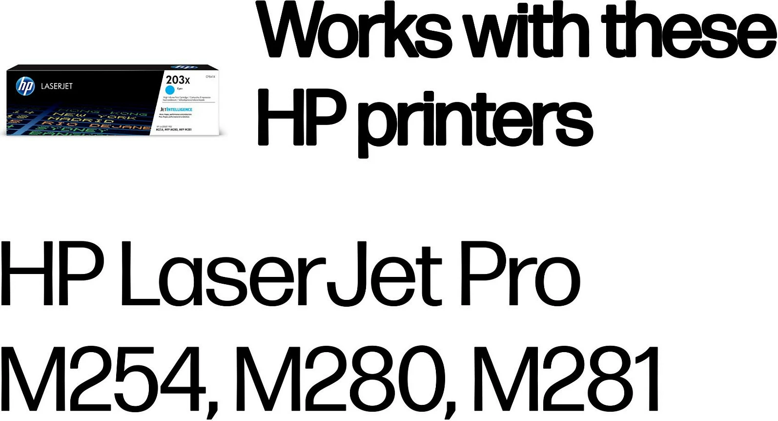 Toner HP 203X CF541X, XL 2500 faqe, Cyan