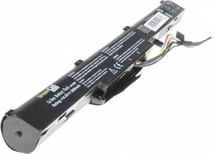 Bateri laptopi Green Cell PRO për Asus 550/750, 2600mAh, 14.4V, e zezë