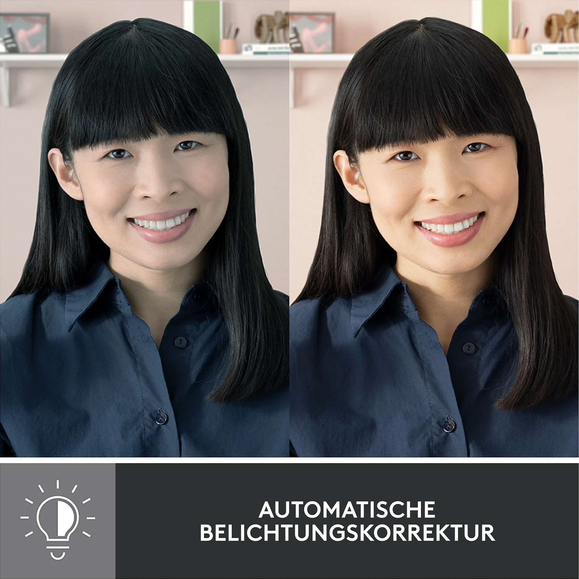 Kamerë Logitech BRIO 300, 1920x1080, Bardhë