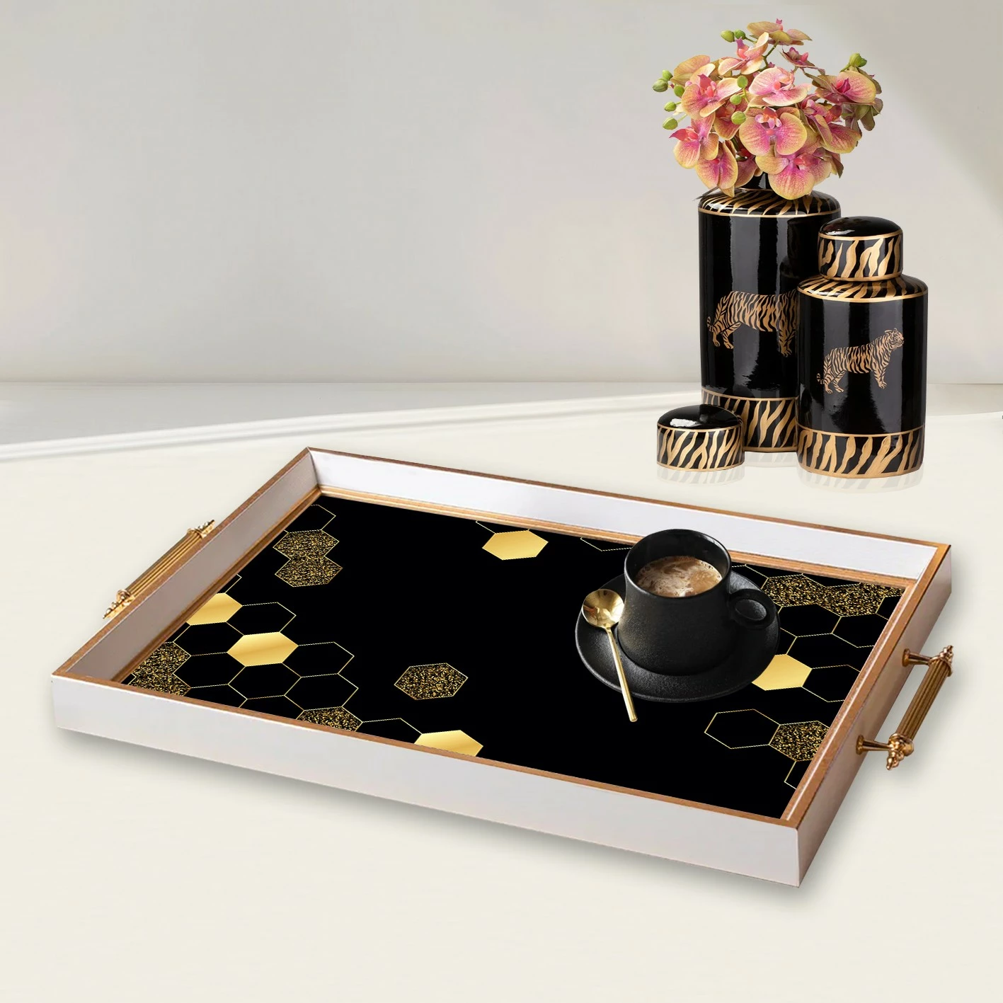 Tabaka xhami Aberto Design, shumëngjyrëshe, TPB9775