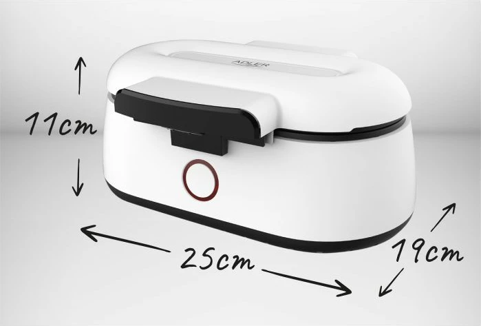 Aparat për waffle ADLER AD3062, 1000W, i bardhë