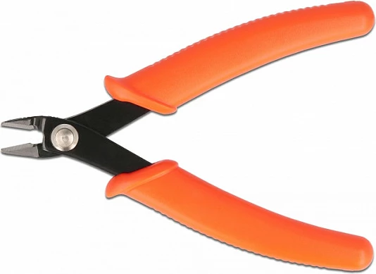 Pinca prerëse anësore DeLOCK 135 mm, doreza plastike portokalli